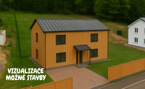 Prodej stavební parcely, Mníšek u Liberce.
