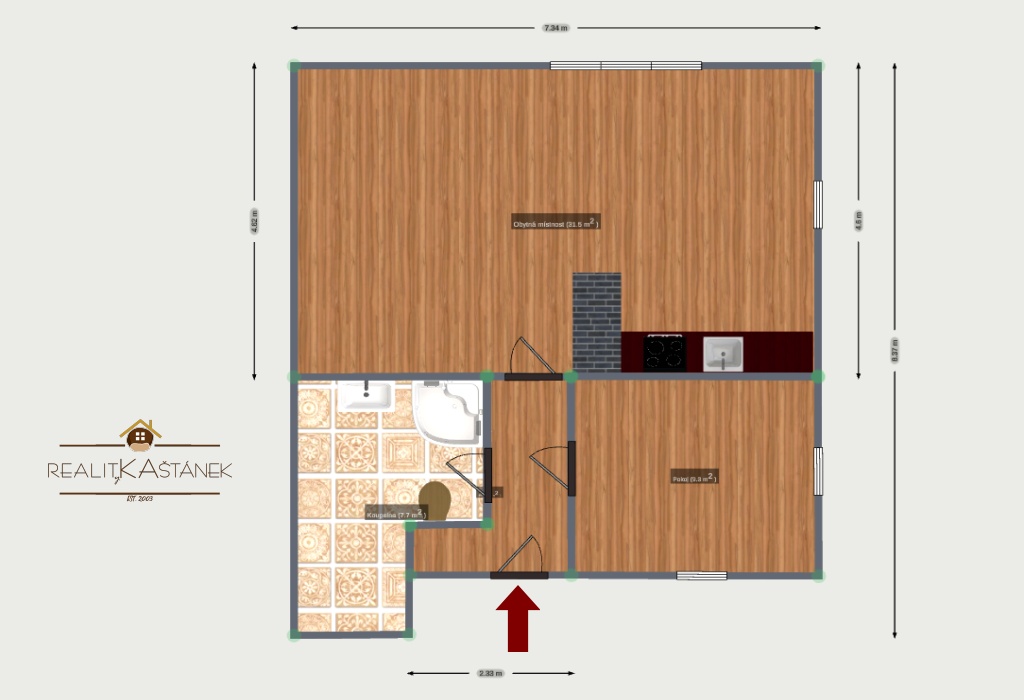 03 PLÁNEK 2+kk Svojsíkova LOGO